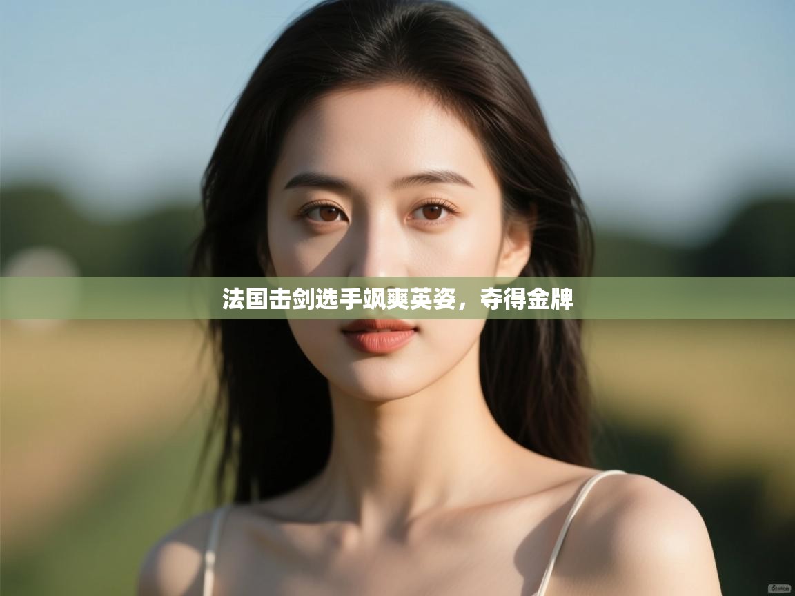 法国击剑选手飒爽英姿，夺得金牌  第1张