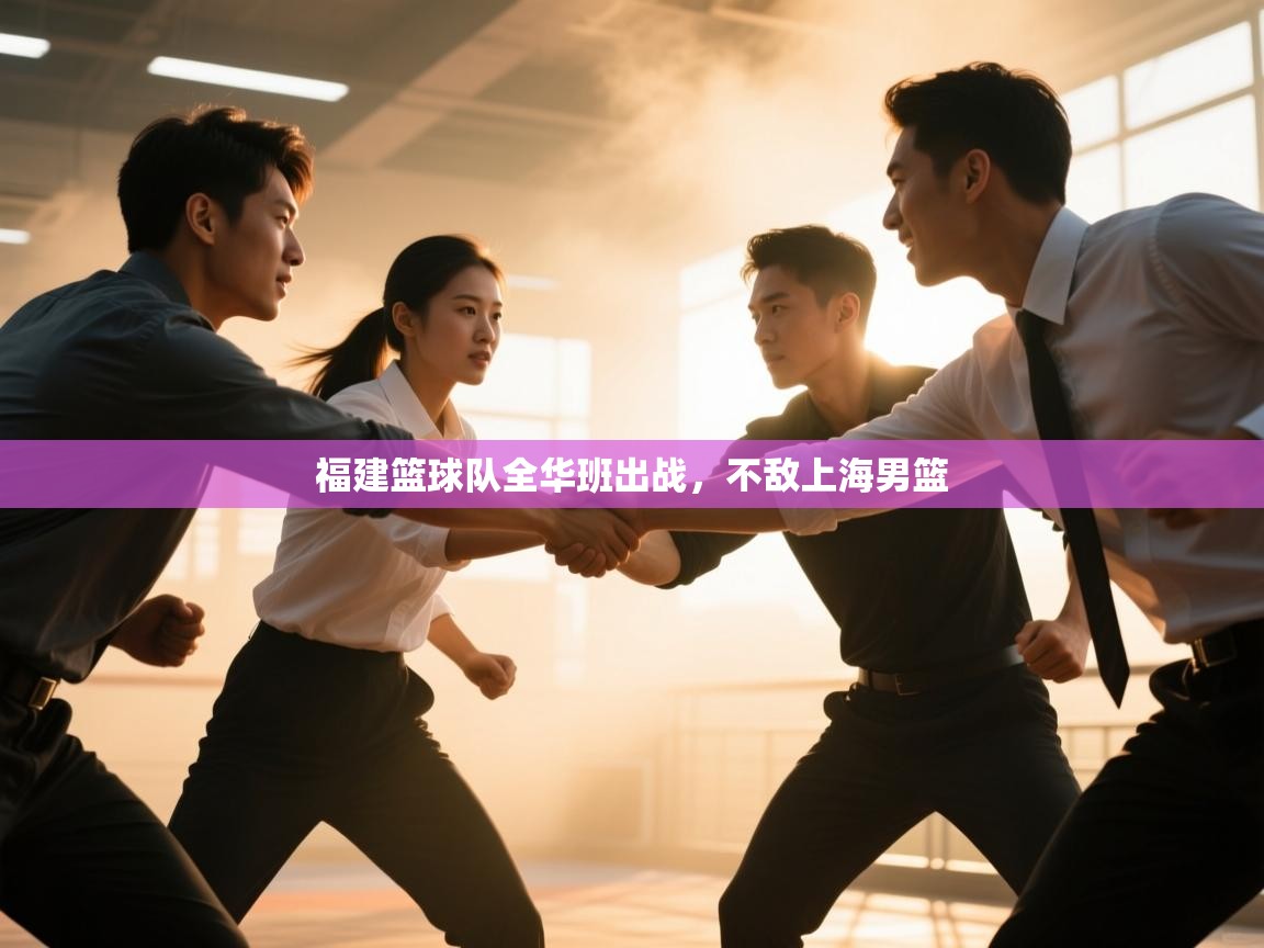 福建篮球队全华班出战，不敌上海男篮  第1张