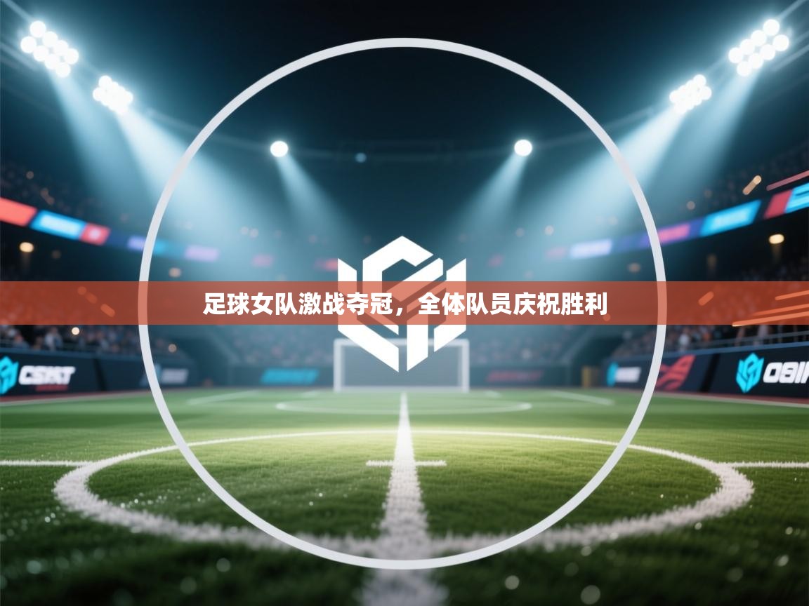 足球女队激战夺冠，全体队员庆祝胜利